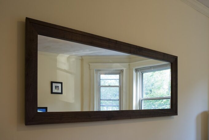 Walnut Mirror by Infusion Furniture